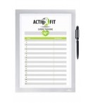 CADRE ADHESIF REPOSITIONNABLE INSCRIPTIBLE A4 ARGENT