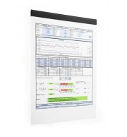 SUSPENSION MAGNETIQUE A FIXATION ADHESIVE NOIR 210mm