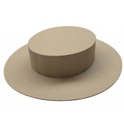 LOT 15 CHAPEAUX CARTON A MONTER ET DECORER