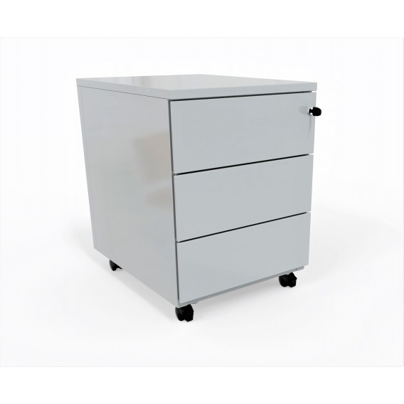 CAISSON MOBILE H.567xL.418xP.541mm 3 TIROIRS