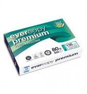 Ramette 500 Feuilles Evercopy Premium A4 80g papier recyclé