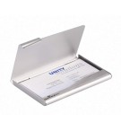 ETUI ALUMINIUM POUR 20 CARTES DE VISITE