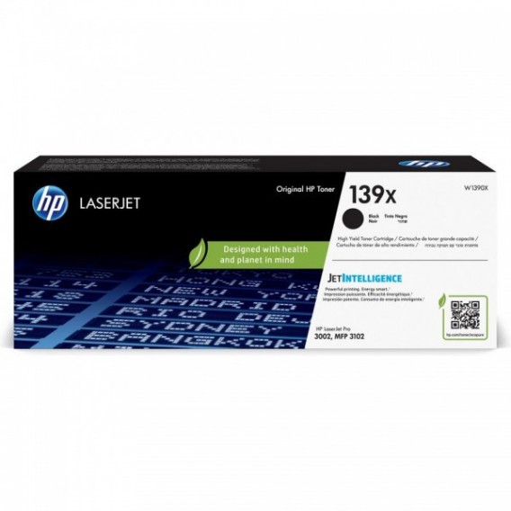 HP CARTOUCHE LASER 139X NOIR W1390X