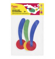 ROULETTES EN PLASTIQUE - LOT DE 3