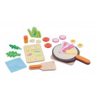 SET 24 PIECES EN BOIS PIADINA 