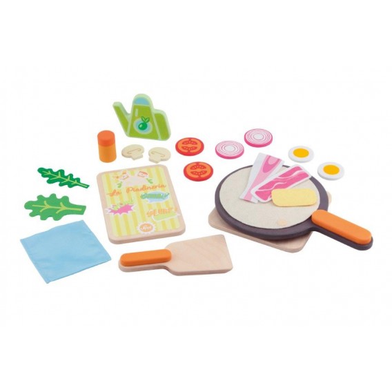 SET 24 PIECES EN BOIS PIADINA 