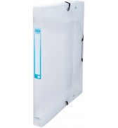 BOITE DE CLASSEMENT EN POLYPRO INCOLORE HAWAI - DOS 25mm