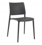 LOT DE 4 CHAISE JOY ANTHRACITE