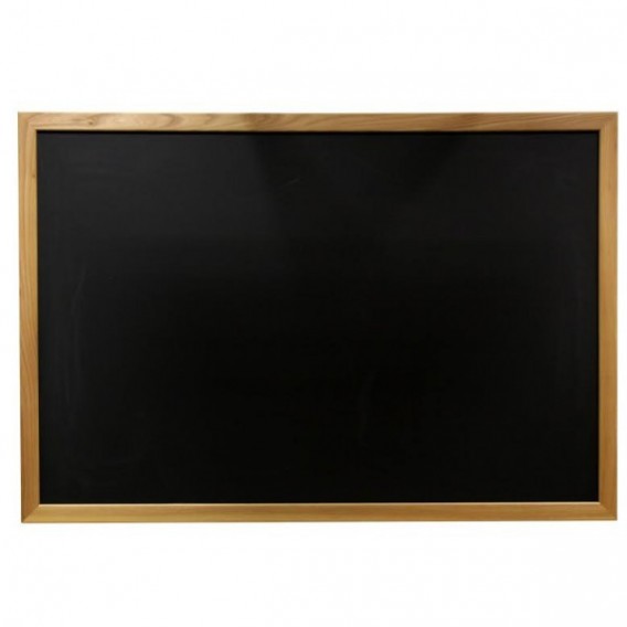 PANNEAU VINTAGE NOIR ECRITURE CRAIE 120X300cm