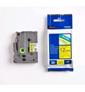 BROTZ631-ruban-titreuse-brother-12mm-noir-fond-jaune