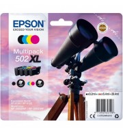 EPSON PACK 4 CARTOUCHES JET D'ENCRE JUMELLES XL C13T02W64010