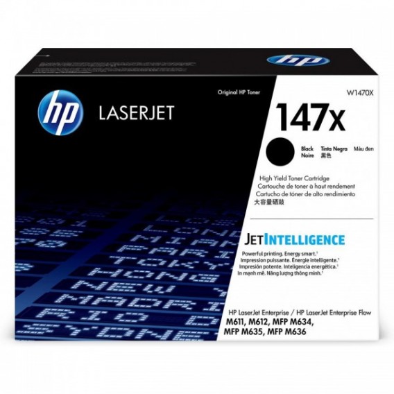 HP CARTOUCHE LASER 147X NOIRE W1470X