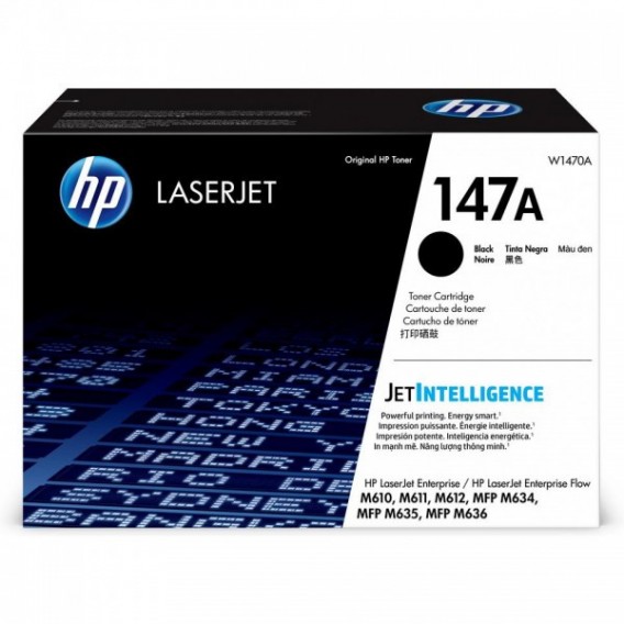 HP CARTOUCHE LASER 147A NOIRE W1470A