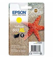 EPSON CARTOUCHE JET D'ENCRE ETOILE DE MER 603XL C13T03A44010 JAUNE