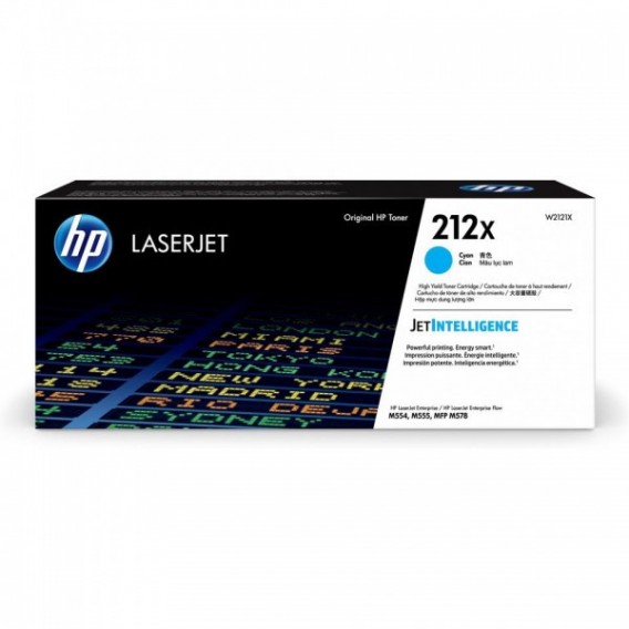 HP CARTOUCHE LASER 212X CYAN W2121X