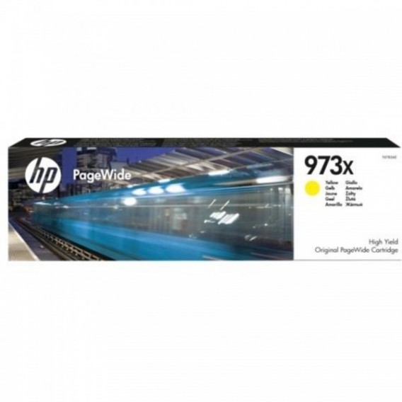 HP CARTOUCHE JET D'ENCRE 973X JAUNE F6T83AE
