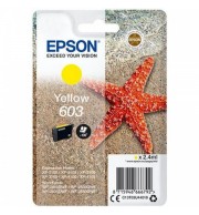 EPSON CARTOUCHE JET D'ENCRE 603 ETOILE DE MER JAUNE C13T03U44010