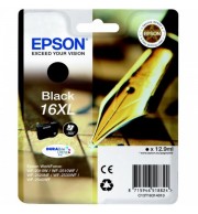 EPSON CARTOUCHE JET D'ENCRE STYLO PLUME C13T163140 NOIRE 16XL/133657