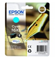 EPSON CARTOUCHE JET D'ENCRE STYLO PLUME C13T163240 CYAN 16XL/133664