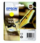 EPSON CARTOUCHE JET D'ENCRE STYLO PLUME C13T163440 JAUNE 16XL