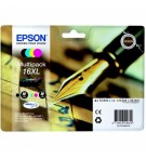 EPSON MULTIPACK JET D'ENCRE STYLO PLUME C13T163640 4COUL 16XL