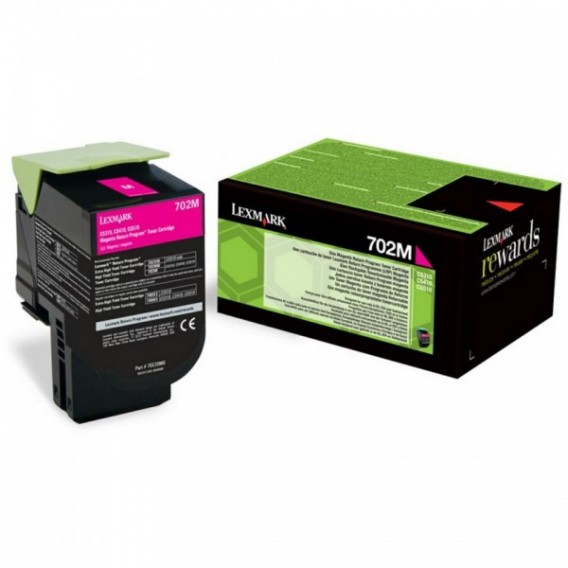 LEXMARK CARTOUCHE LASER 70C20M0 MAGENTA