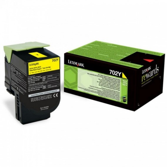LEXMARK CARTOUCHE LASER 70C20Y0 JAUNE