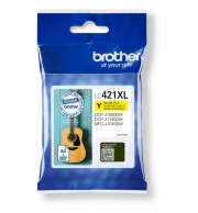 BROTHER CARTOUCHE JET D'ENCRE LC421XLY JAUNE