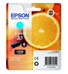 EPSON CARTOUCHE JET D'ENCRE 33 ORANGE C13T33424012 CYAN
