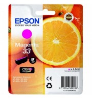EPSON CARTOUCHE JET D'ENCRE 33 ORANGE C13T33434012 MAGENTA