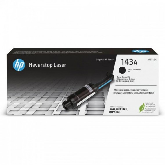 HP CARTOUCHE LASER 143A NOIRE W1143A