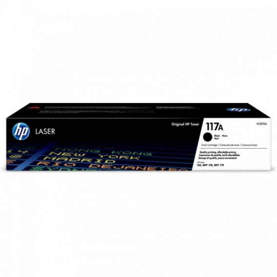 HP CARTOUCHE LASER 117A NOIRE W2070A / 447025