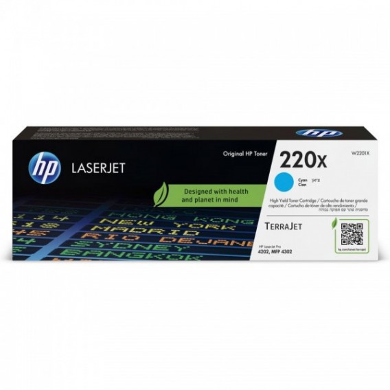 HP CARTOUCHE LASER 220X CYAN W2201X / 469008