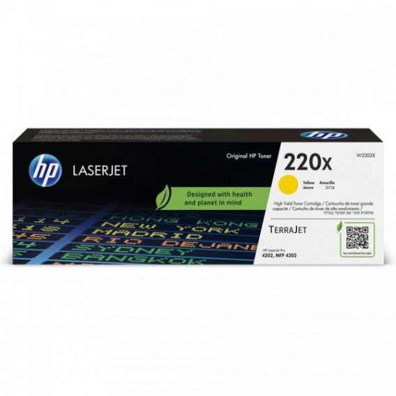 HP CARTOUCHE LASER 220X JAUNE W2202X / 469009