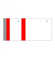 BLOC VENDEUR A SOUCHE ROUGE 100 FEUILLES