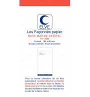 MANIFOLD 165x185mm MAITRE D'HOTEL 50 DUPLI - PAQUET DE 10