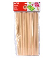 PIC EN BOIS POINTU 200X3mm - SACHET DE 50