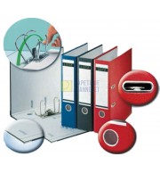 CLASSEUR A LEVIER LEITZ BLANC - DOS 80mm