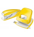 PERFORATEUR METAL 2 POINCONS LEITZ 5008 JAUNE