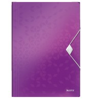 CHEMISE POLYPRO A ELASTIQUE LEITZ WOW VIOLETTE