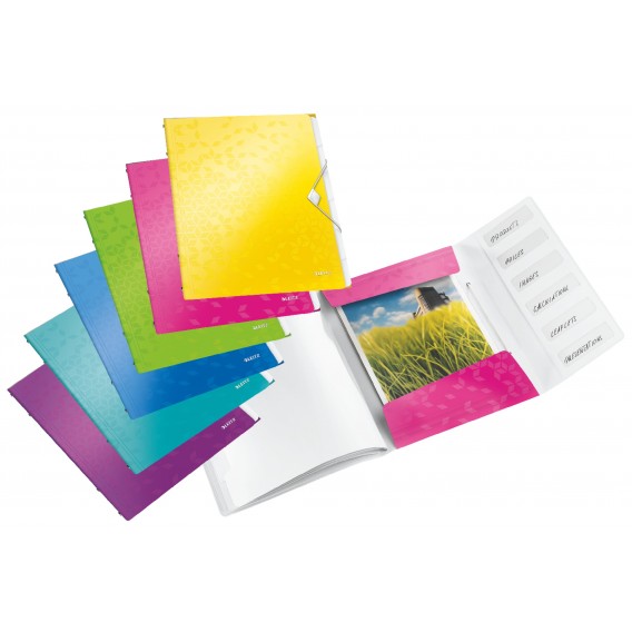 TRI4633-trieur-wow-polypro-6compartiments-pochette-3-rabats