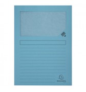 CHE145B-chemise-coin-en-carte-fenetre-220x310mm-140g-bleu---paquet-de-10