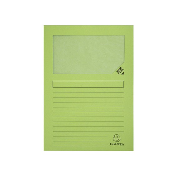 CHE145V-chemise-coin-en-carte-fenetre-220x310mm-140g-vert---paquet-de-10