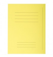 Paquet 50 chemises Forever® 220 100% recyclé avec impression - 24x32cm Jaune