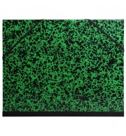 Carton à dessin Annonay avec élastiques 52x72 cm - Pour format raisin Vert