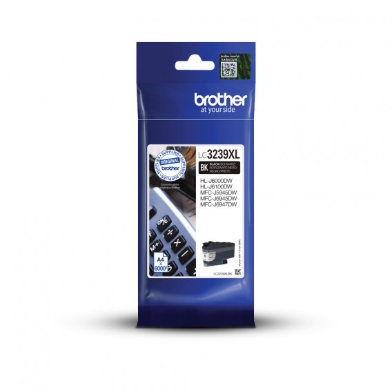 BROTHER CARTOUCHE JET D'ENCRE LC3239BK NOIRE XL