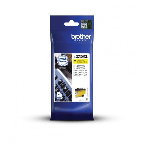 BROTHER CARTOUCHE JET D'ENCRE LC3239Y JAUNE XL