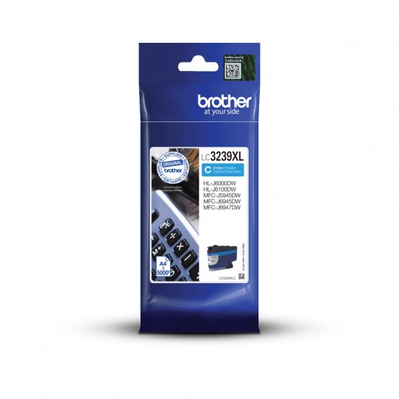 BROTHER CARTOUCHE JET D'ENCRE LC3239C CYAN XL
