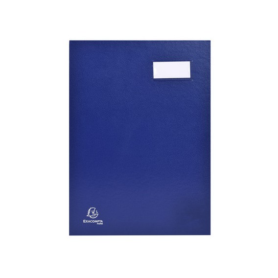 TRI9250B-parapheur-dos-toile-18-cases---bleu