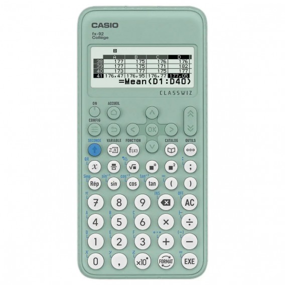 Calculatrice Casio collège FX92 